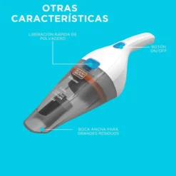 Aspirador de mano Inalámbrico Dustbuster 3,6V Black&Decker