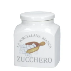 Azucarero de porcelana Conserva La Porcellana Bianca