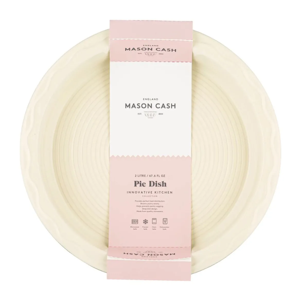 Bandeja cerámica para tartas Mason Cash