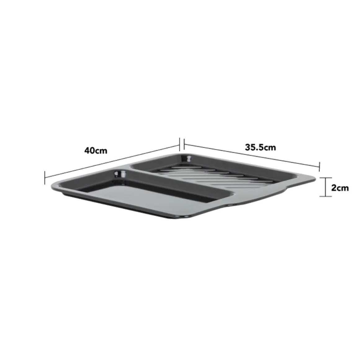 Bandeja esmaltada Dual para horno Wham® Enamel