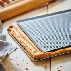 Bandeja rectangular perforada acero inox De Buyer