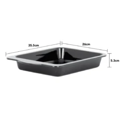 Bandeja rustidera alta esmaltada Wham® Enamel