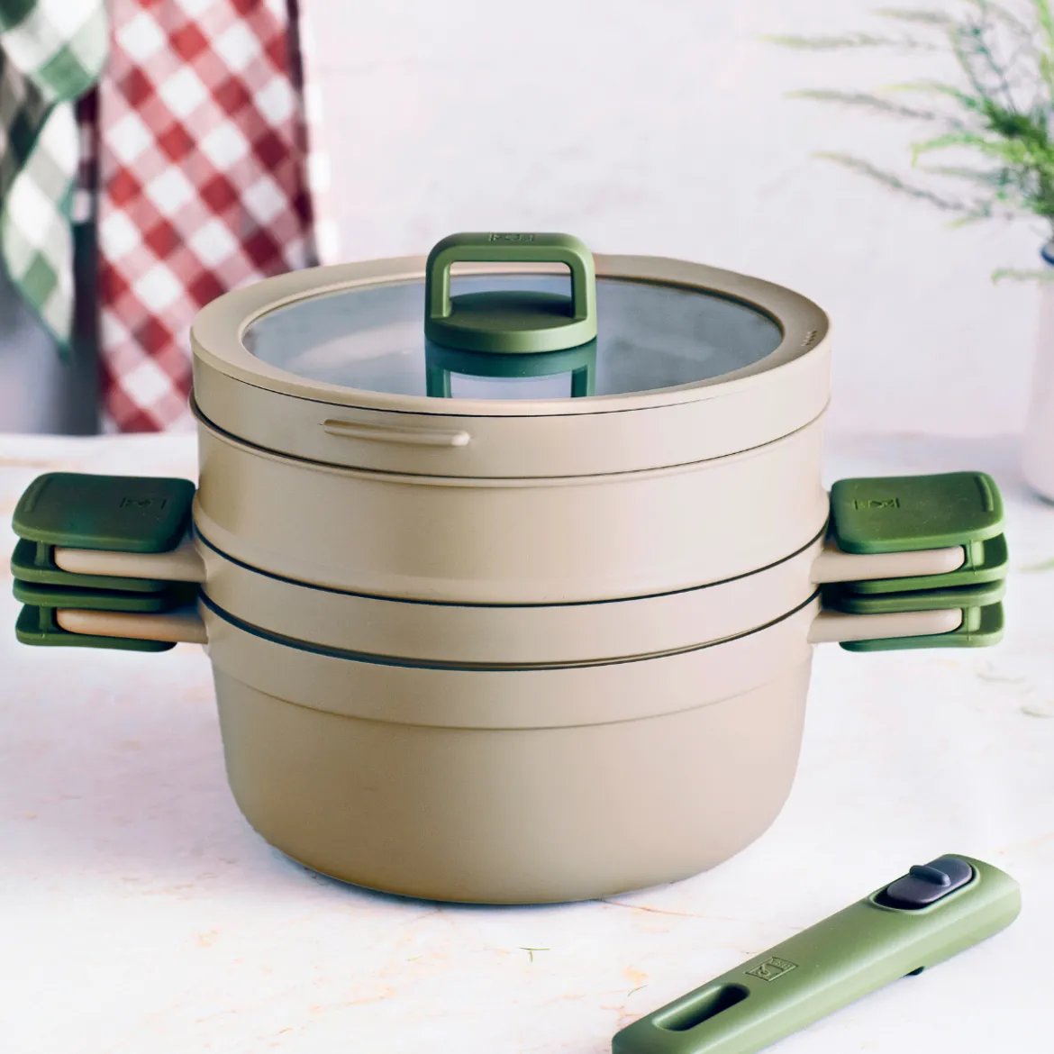 Batería de cocina cerámica 5 piezas Compac Pro Ceramic Bra