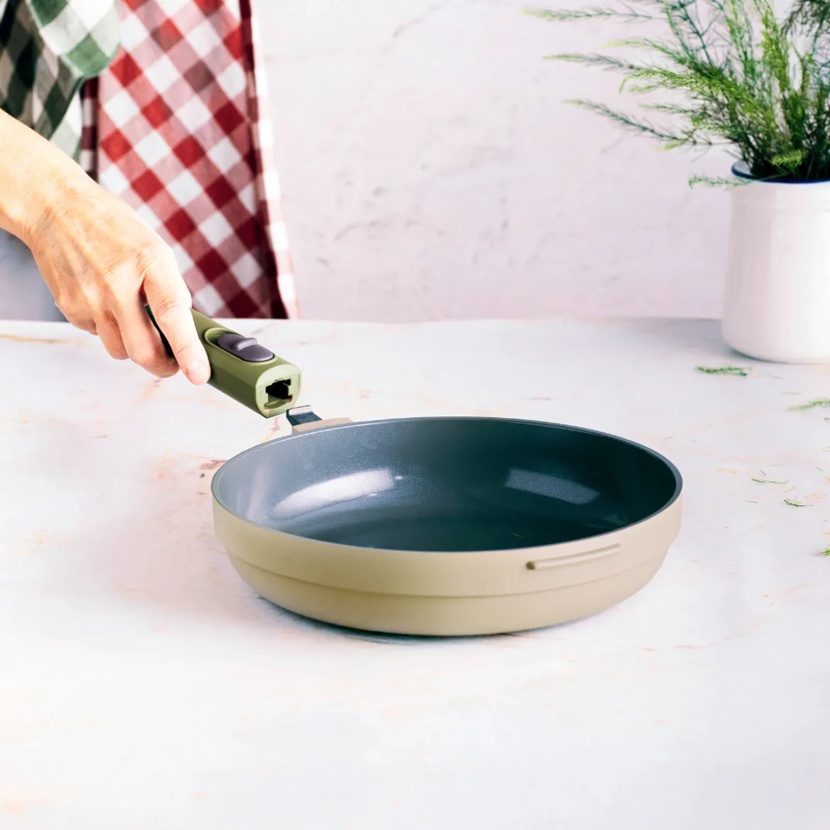 Batería de cocina cerámica 5 piezas Compac Pro Ceramic Bra