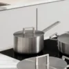 Batería de cocina de acero inoxidable multicapa Convivio Alessi