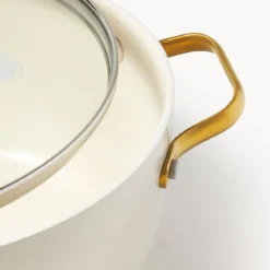 Batería de cocina 6 piezas cerámicas Padova Cream White GreenPan