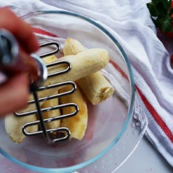 Bol de cristal con tapa Küchenprofi