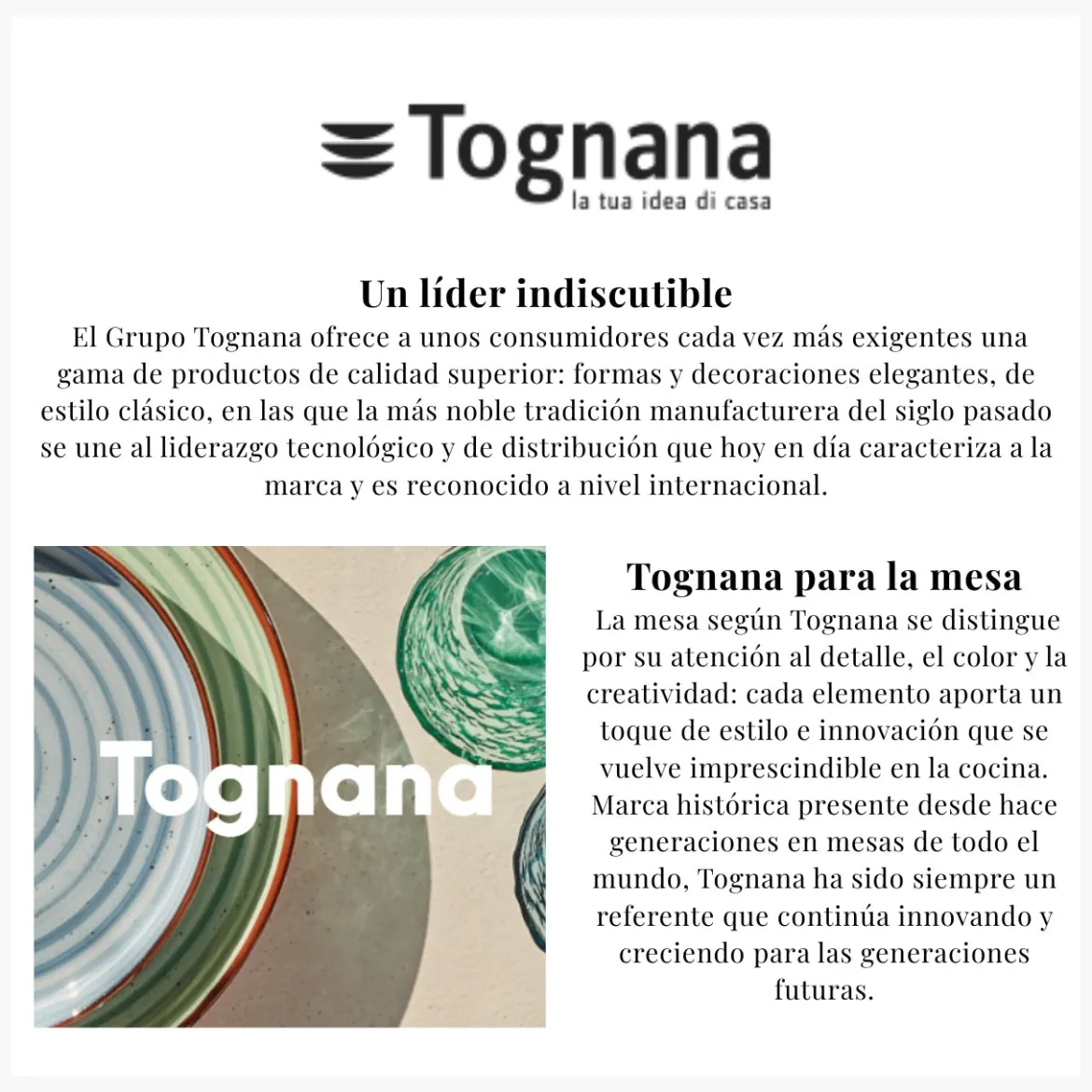 Bol de porcelana Grace Tognana