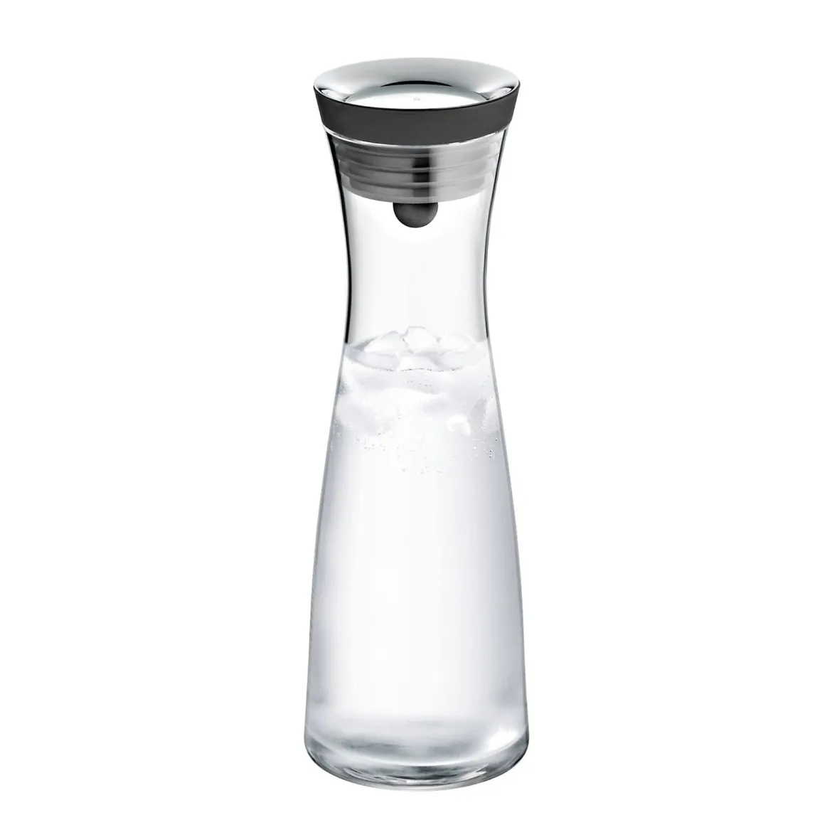 Botella de cristal con colador y tapa oscilante WMF