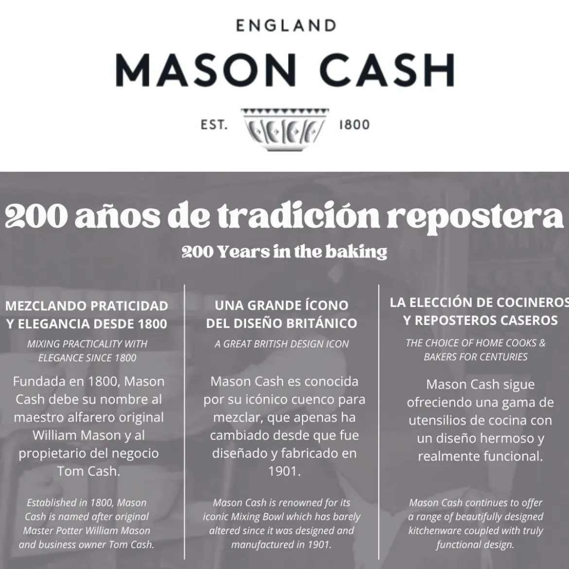 Bote para ajos con rallador Mason Cash