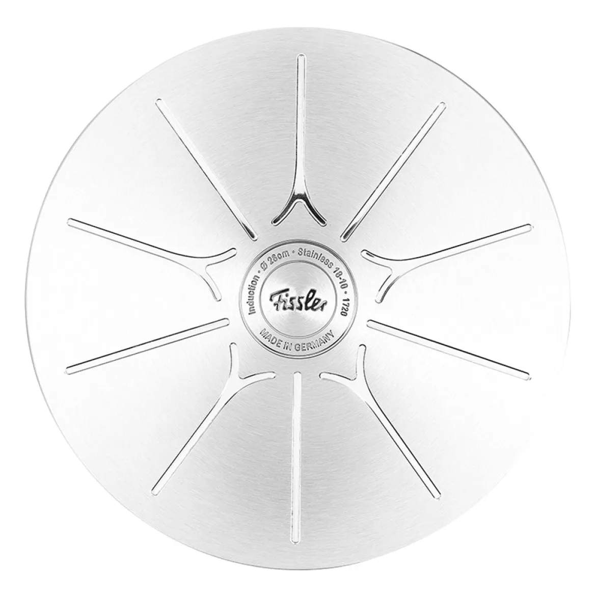 Cacerola acero inoxidable con tapa de cristal Original-Profi Collection® Fissler