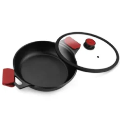 Cacerola baja antiadherente con tapa Bra Infinity