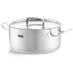 Cacerola baja de acero inoxidable con tapa Original-Profi Collection® Fissler