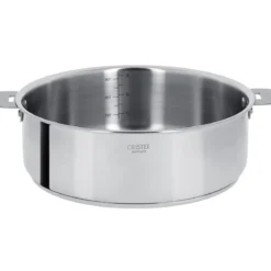 Cacerola y sauté de acero inoxidable multicapa Casteline Cristel