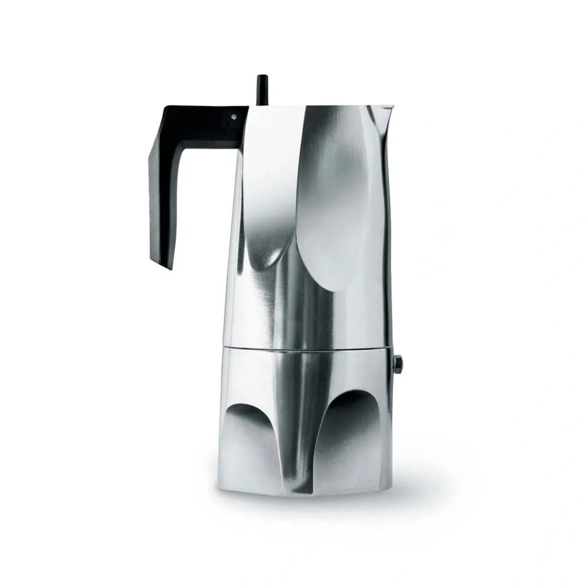 Cafetera de aluminio fundido Ossidiana Alessi