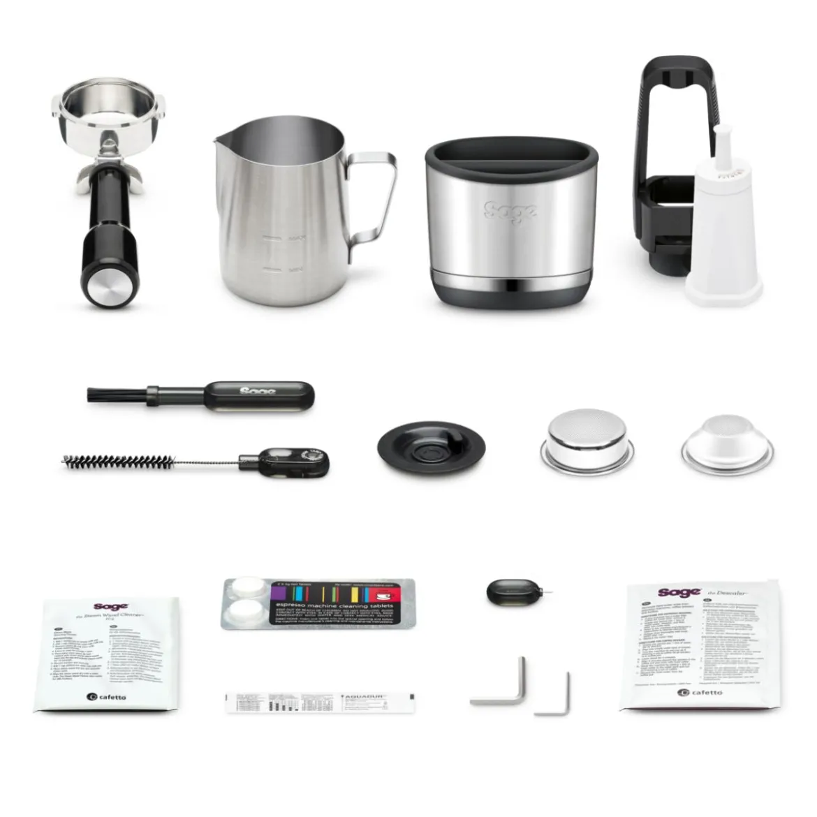 Cafetera espresso automática con molinillo y pantalla táctil The Oracle™ Dual Boiler Sage