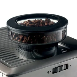 Cafetera Espresso de metal con molinillo de café y monodosis Ariete
