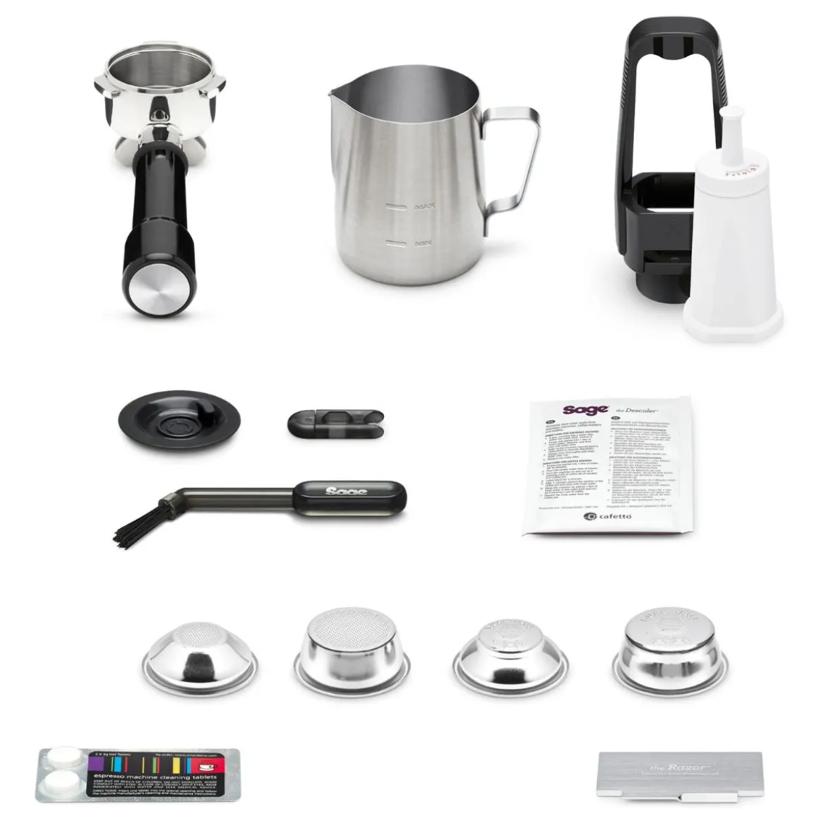 Cafetera Expresso automática con molinillo y pantalla táctil Barista Touch Impress Sage