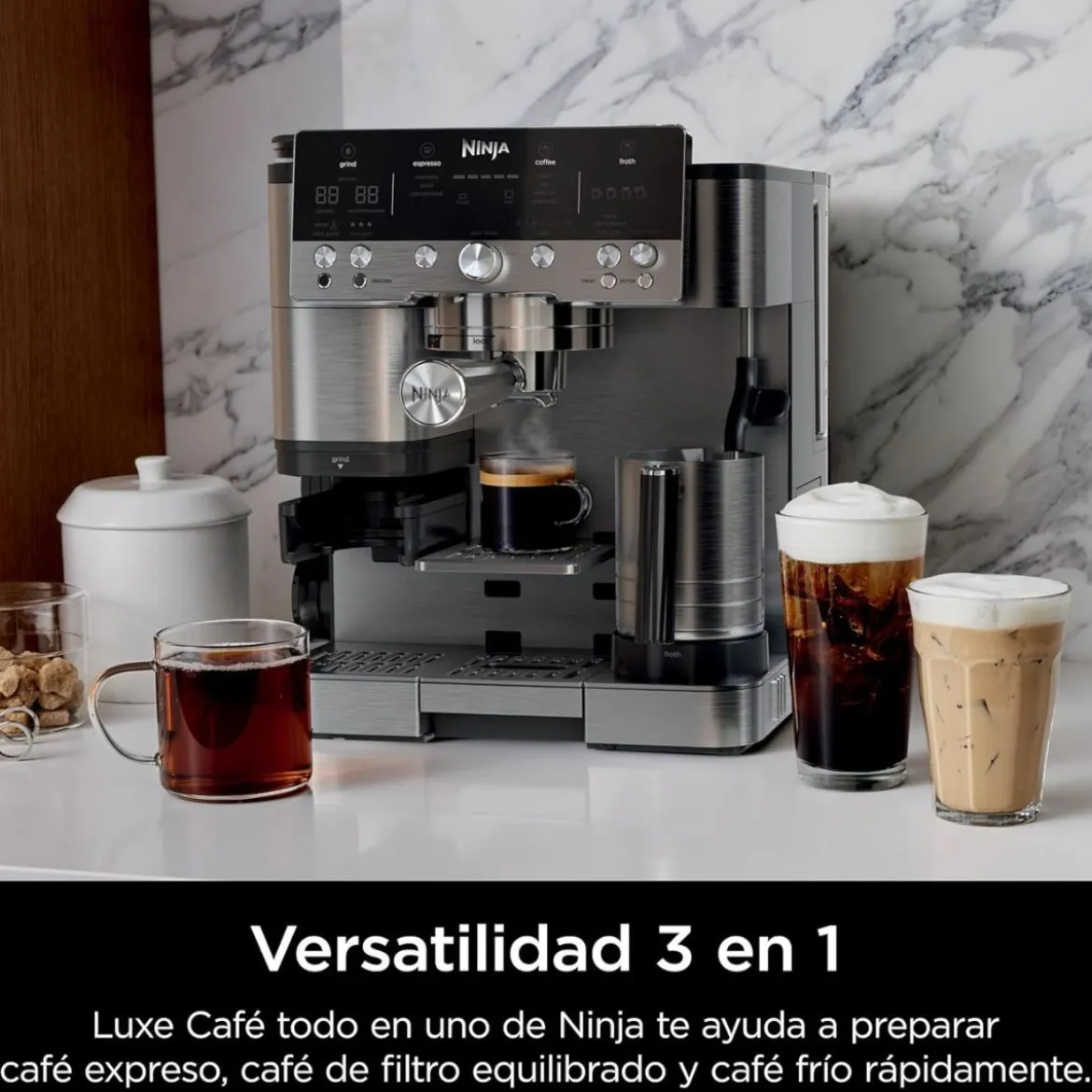 Cafetera Expresso 3 en 1 Ninja Luxe Café Premier ES601 Ninja®