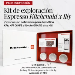 Cafetera Expresso superautomática con depósito de leche KF7 KitchenAid