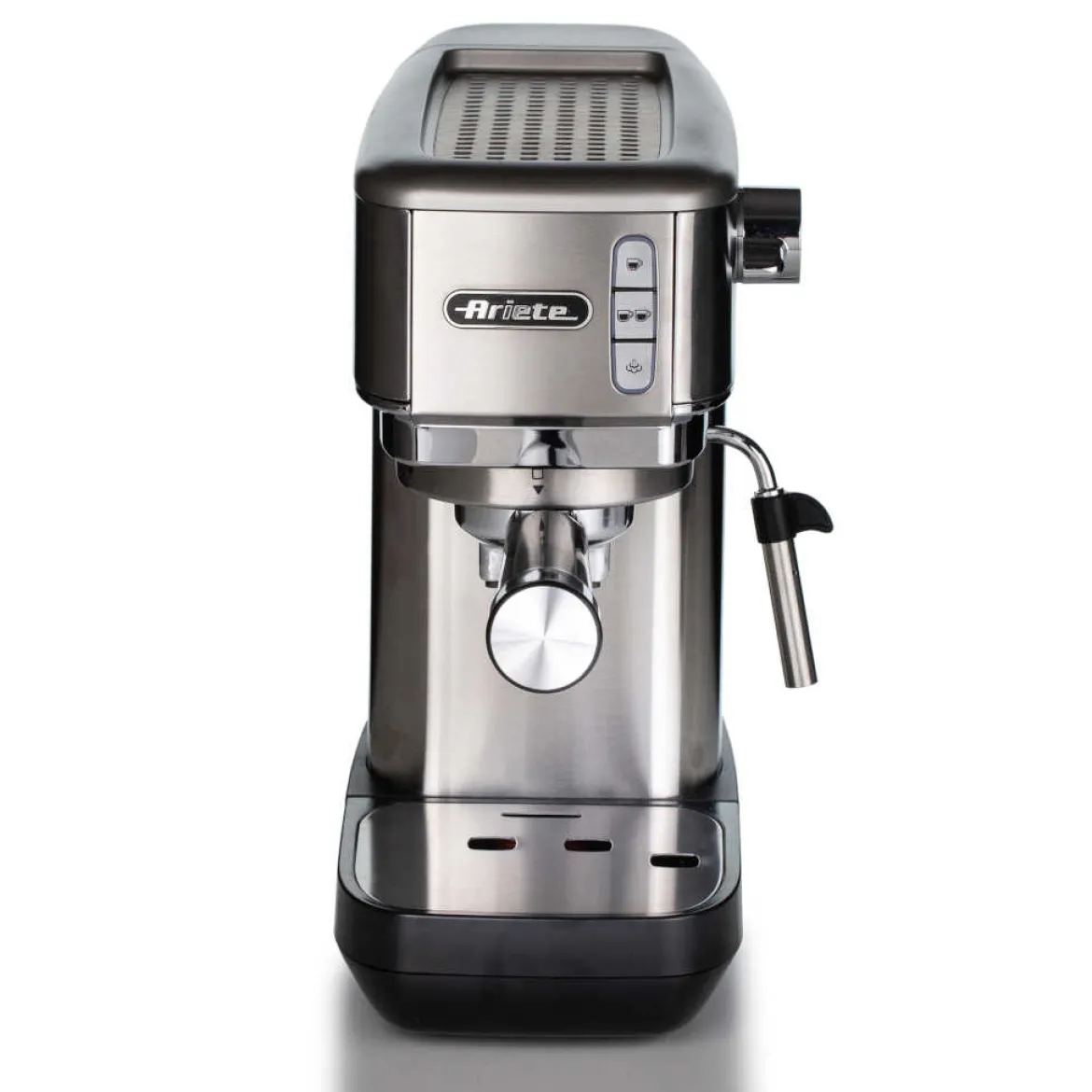 Cafetera Slim Espresso de metal para café molido Ariete