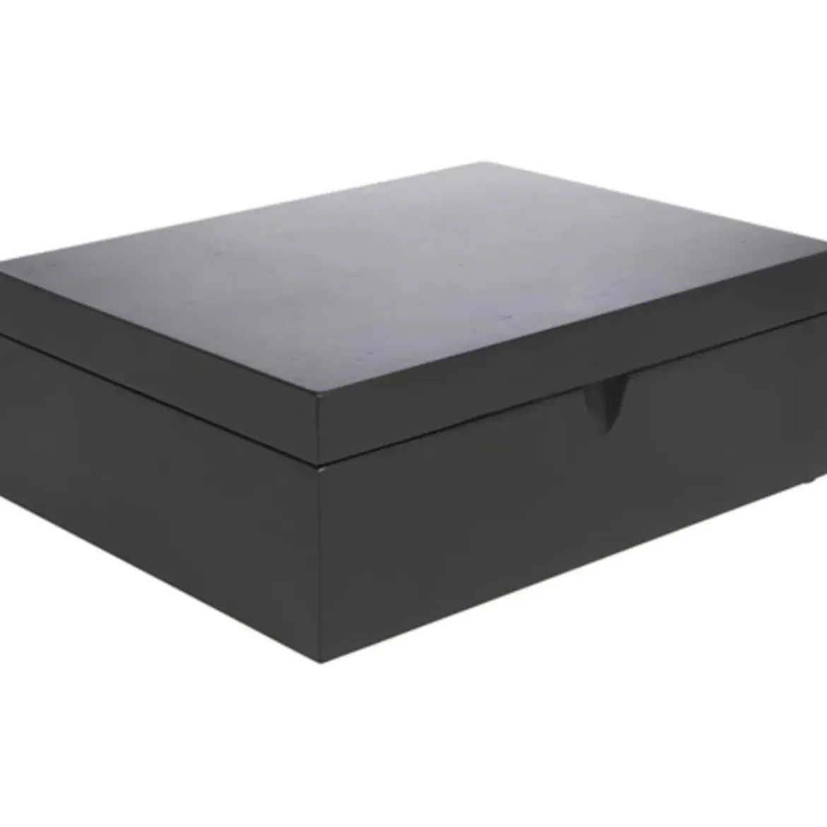 Caja de té de bambú con 4 recipientes y cuchara medidora Bredemeijer