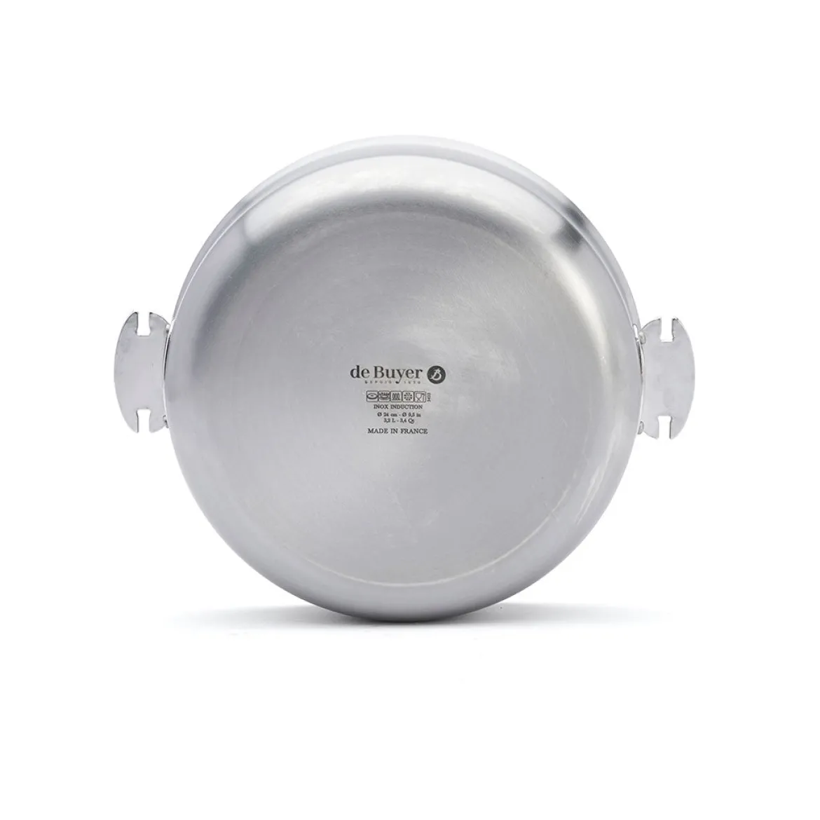 Cazo bajo acero y sauté inox Alchimy Loqy de De Buyer