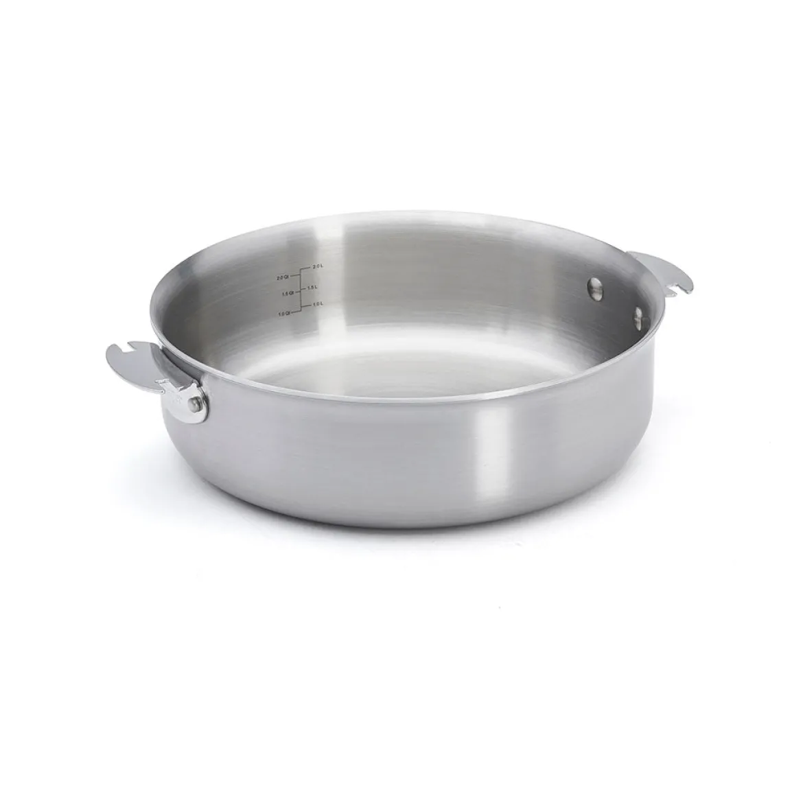 Cazo bajo acero y sauté inox Alchimy Loqy de De Buyer