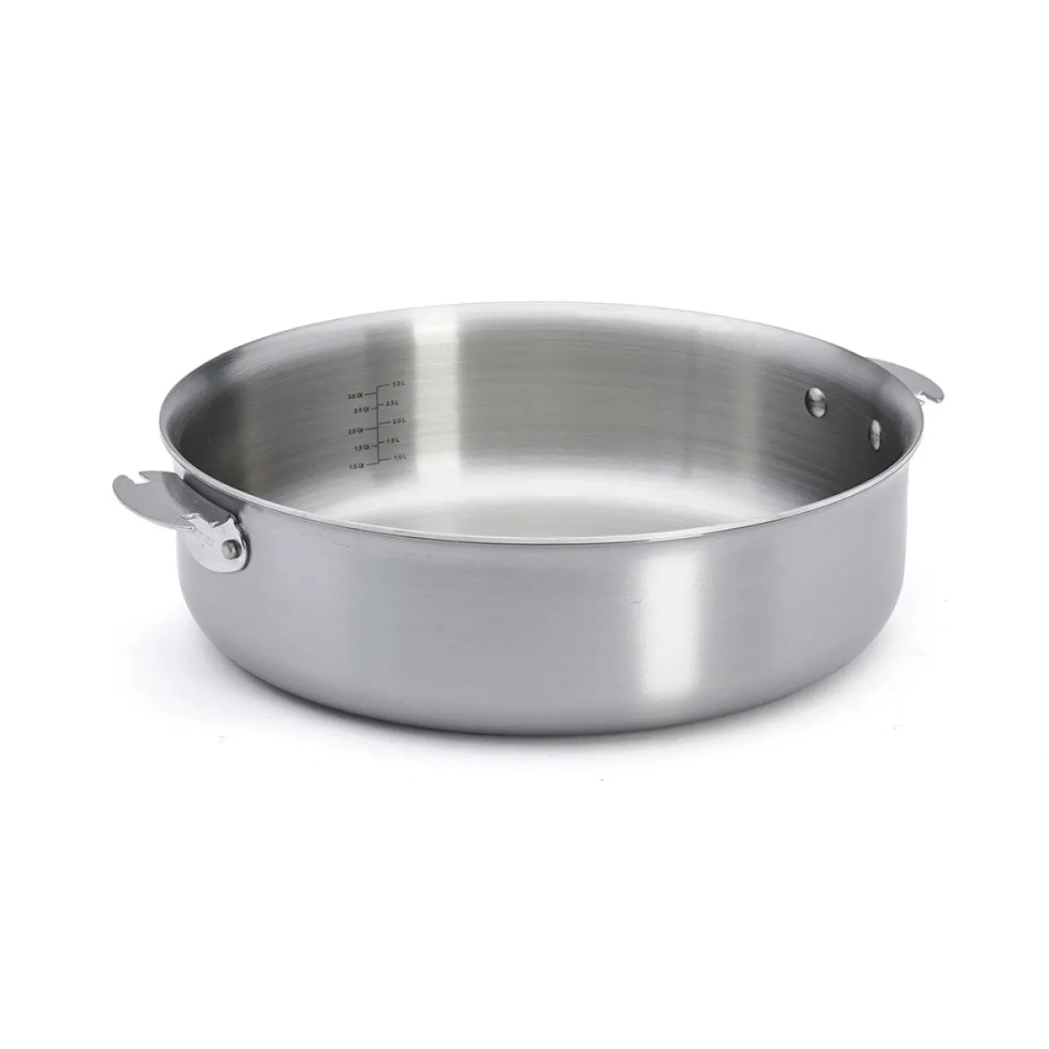 Cazo bajo acero y sauté inox Alchimy Loqy de De Buyer