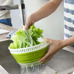 Centrifugadora de ensalada plegable de Emsa