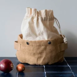 Cesta almacenamiento con bolsa extraíble de Pebbly