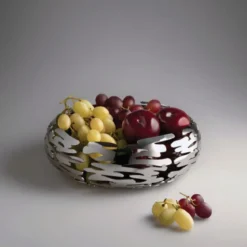 Cesta de acero inoxidable Barknest Alessi