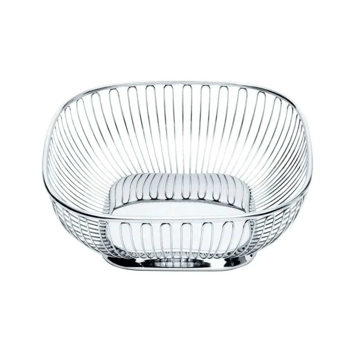 Cesto cuadrado de alambre Alessi