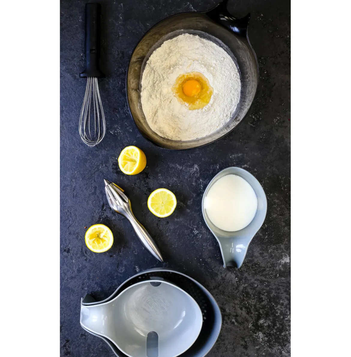 Conjunto de cuatro boles medidores MasterClass KitchenCraft