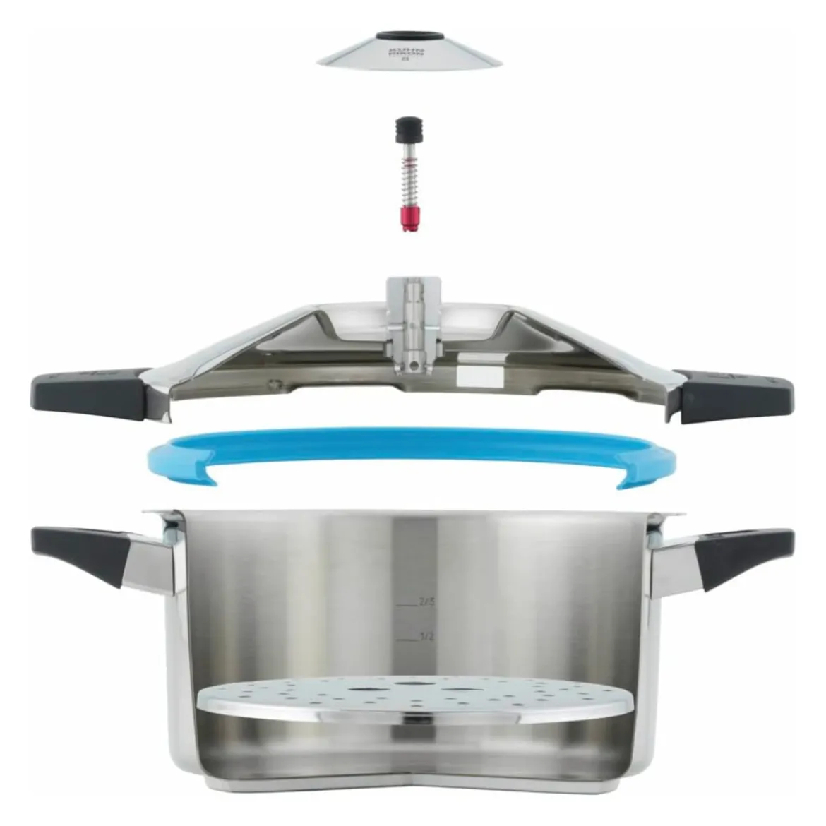 Conjunto de olla a presión Duromatic® Inox 6L + 4L Kuhn Rikon