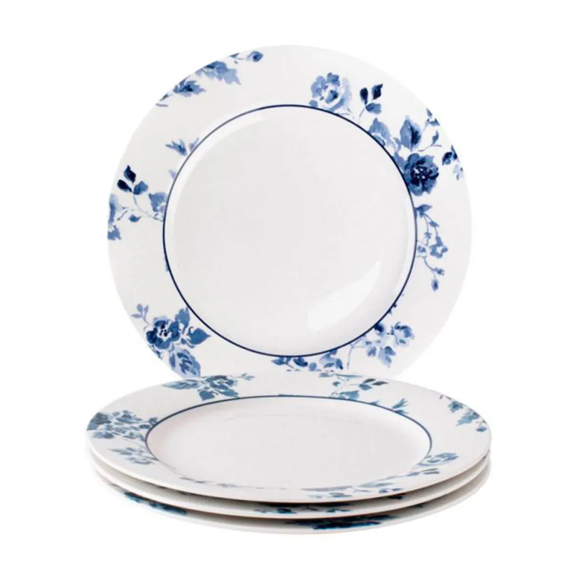 Conjunto de 4 platos Blueprint de Laura Ashley