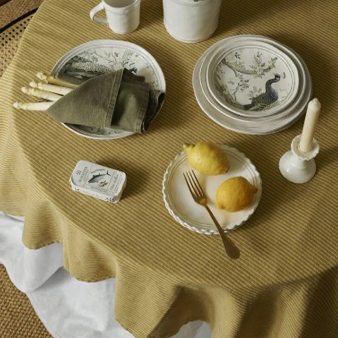 Conjunto de 4 platos cerámicos Belvedere de Laura Ashley