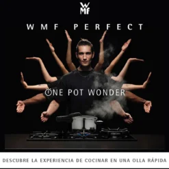 Conjunto olla rápida WMF Perfect 8,5+4,5L