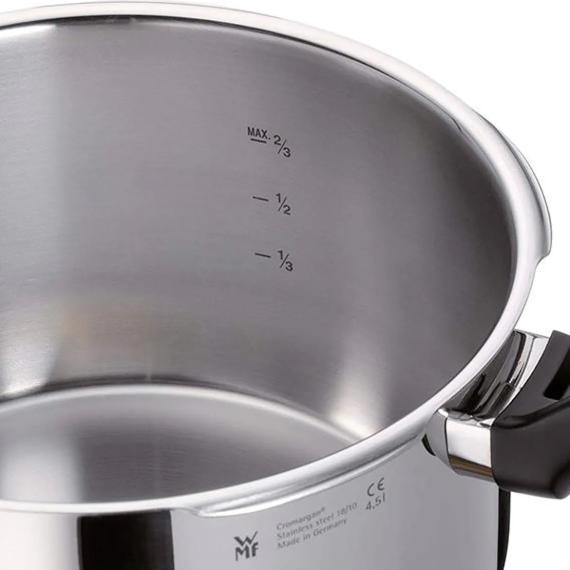Conjunto olla rápida WMF Perfect 8,5+4,5L