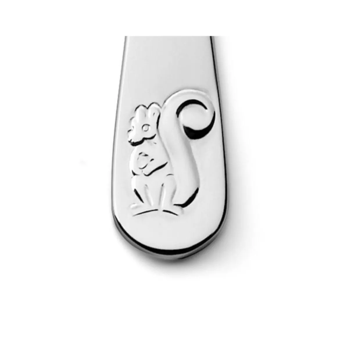 Cubertería de 4 piezas de acero inox Forest Animals Zilverstad