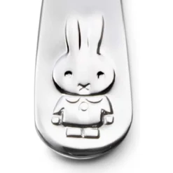 Cubertería de 4 piezas de acero inox Miffy Zilverstad
