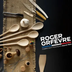Cuchara de madera para aceitunas de Roger Orfevre