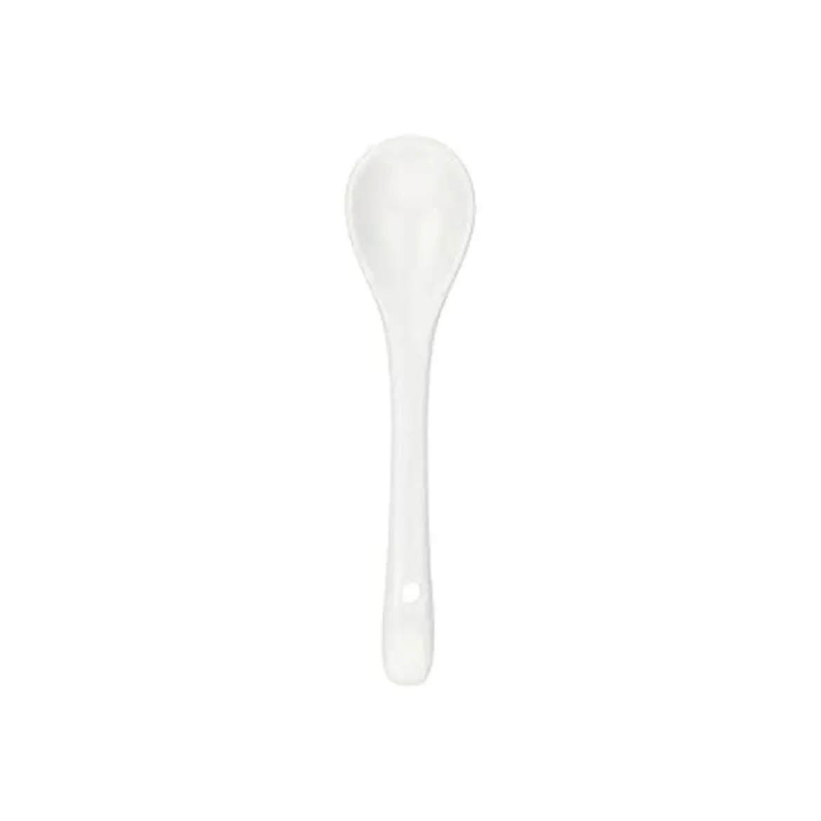 Cuchara de porcelana para sal y especias Trattoria La Porcellana Bianca