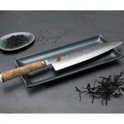 Cuchillos japoneses Miyabi de acero damasco