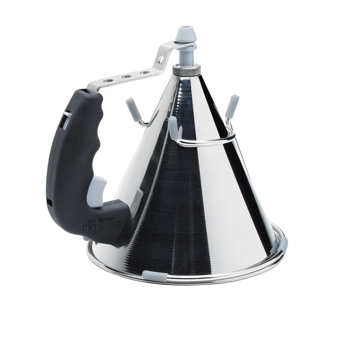 Embudo dosificador de acero inoxidable De Buyer