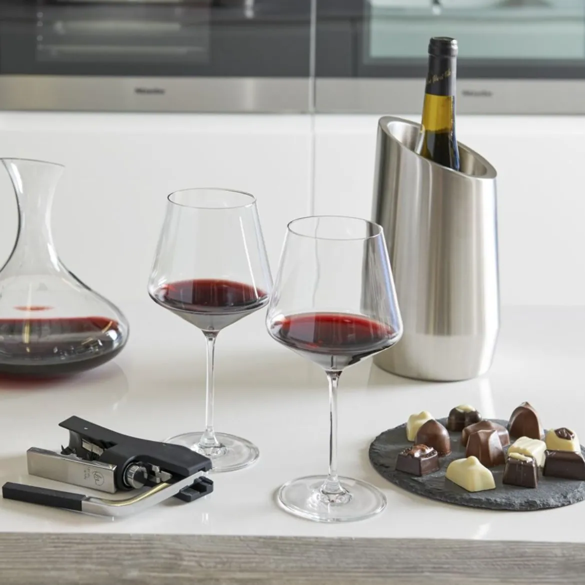 Enfriador de botellas de acero inoxidable de doble pared Leopold Vienna