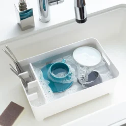 Escurreplatos de plástico Tower Yamazaki