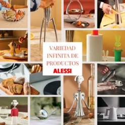 Espátula para espaguetis de acero inoxidable Mediterraneo Alessi