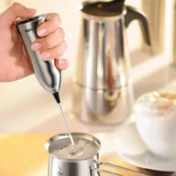 Espumador de leche de acero inoxidable Gefu