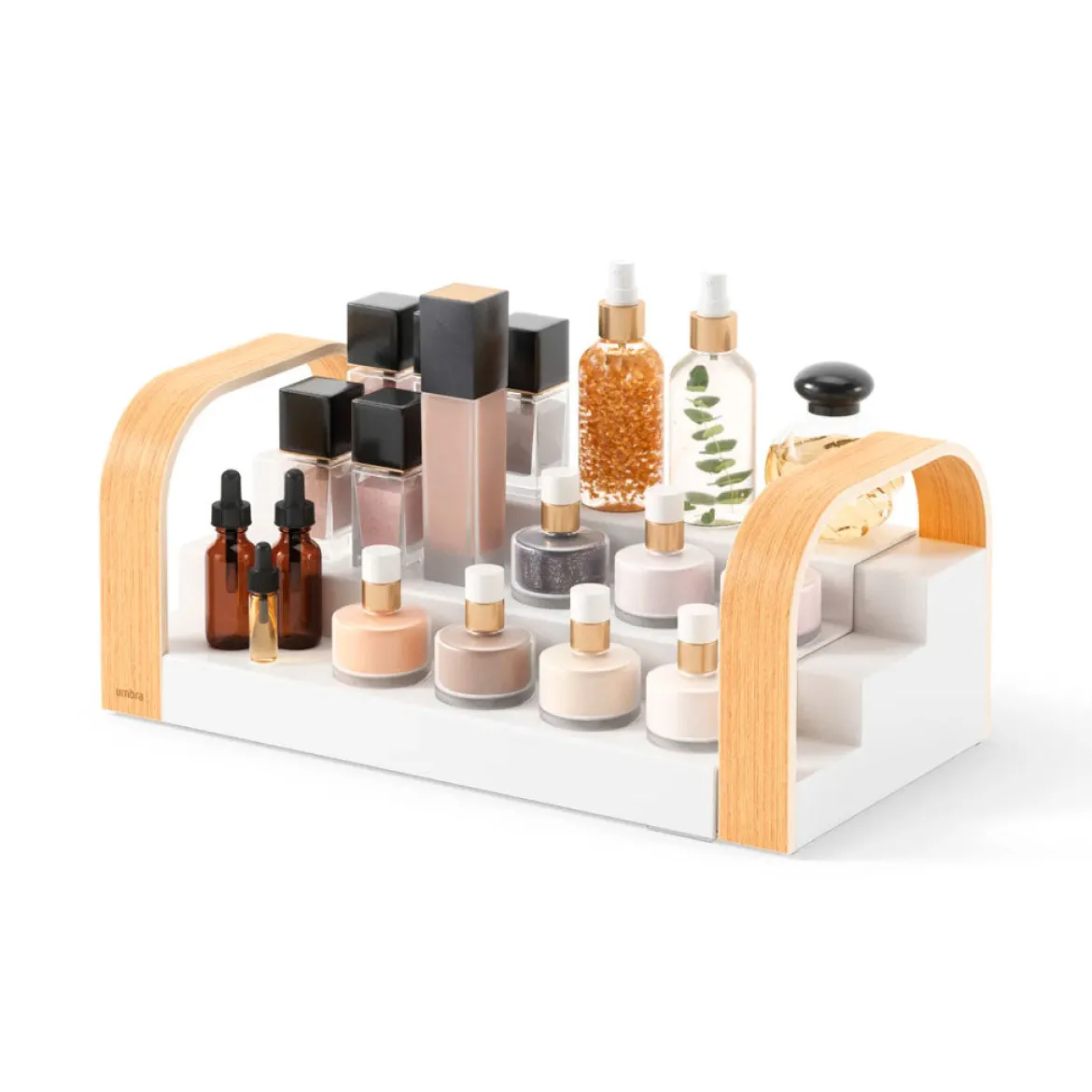 Estante de 3 pisos EXTENSIBLE para especias de Umbra